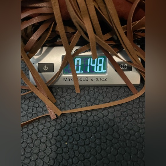 Faux Leather Fringe Tote Bag Shoulder Bag Western Style Purse HALLOWEEN COSTUME - Picture 10 of 10